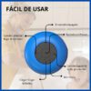 25-015 parlante para la ducha fácil de usar parlante para la ducha fácil de usar