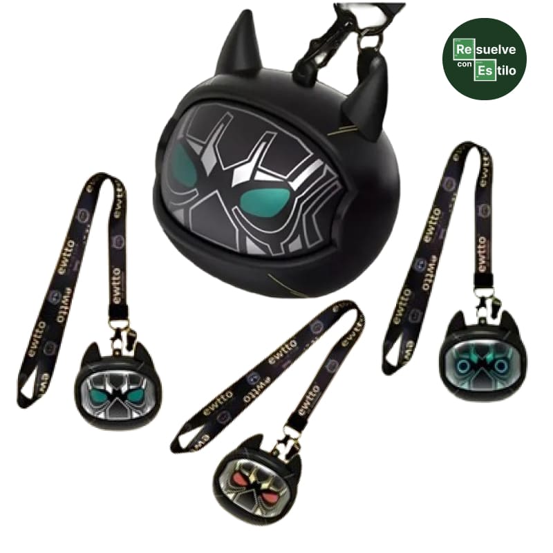 25-023 Audifonos ewtto carita 360 negro accesorios Audifonos ewtto carita 360 negro