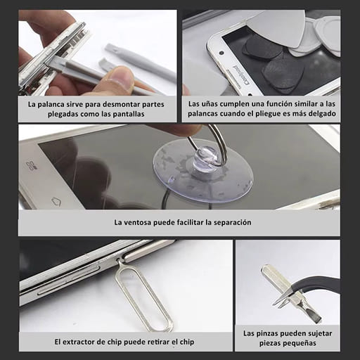 Kit de herramientas 115 en 1 adicionales