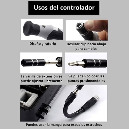 Set de herramientas multiproposito