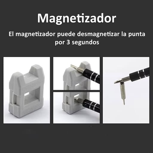 herramientas de precisión magnetizador
