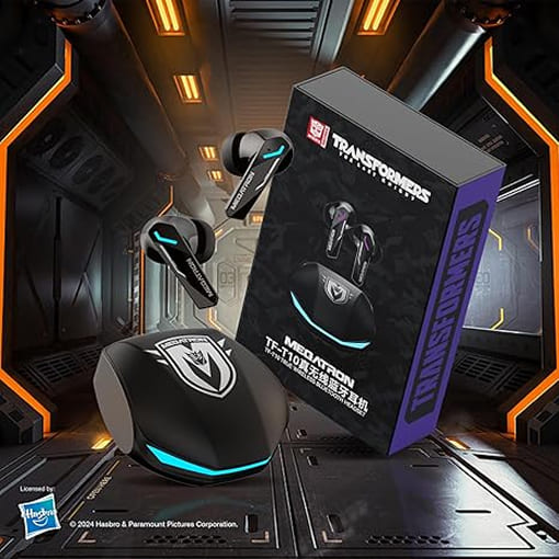 resuelve con estilo audífonos transformers tft10