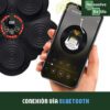 25-013 Caja de boxeo 6 circulos conexión bluetooth Caja de boxeo conexión bluetooth