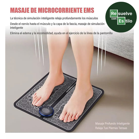 electromasajeador de pies tecnica