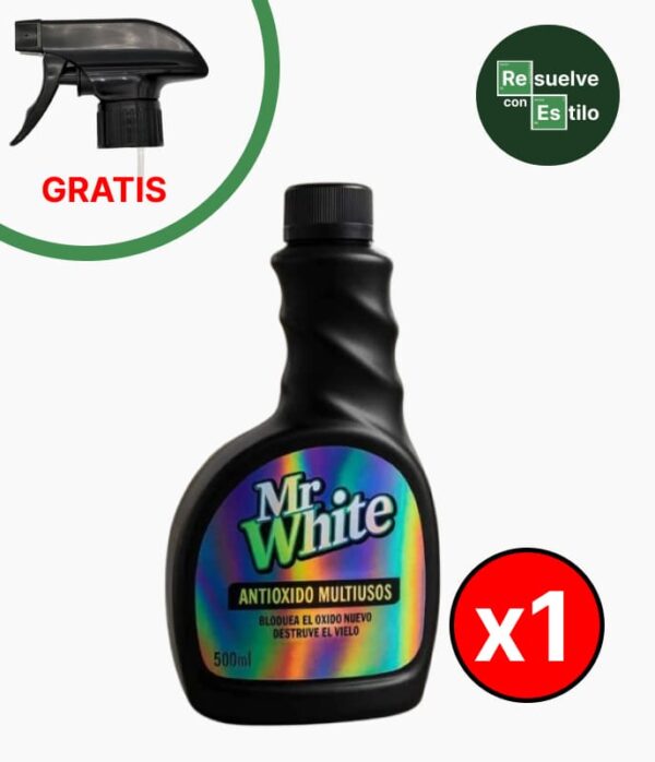 Antioxido Mr White con chisguete