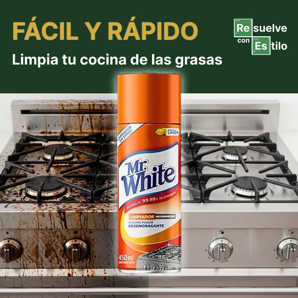 Quita grasa fácil y rápido
