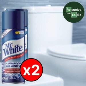 Limpiador de baño Mr. White pack de 2